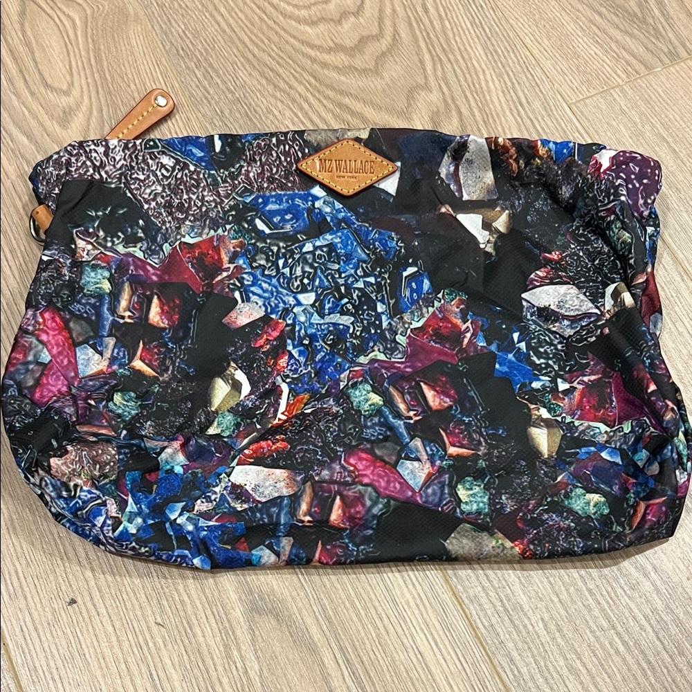 MZ Wallace Quilted Multicolor Patterned Tote Bag - image 10